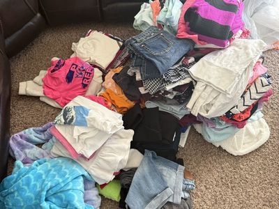 Large Lot of Girls Clothes Size 10-12