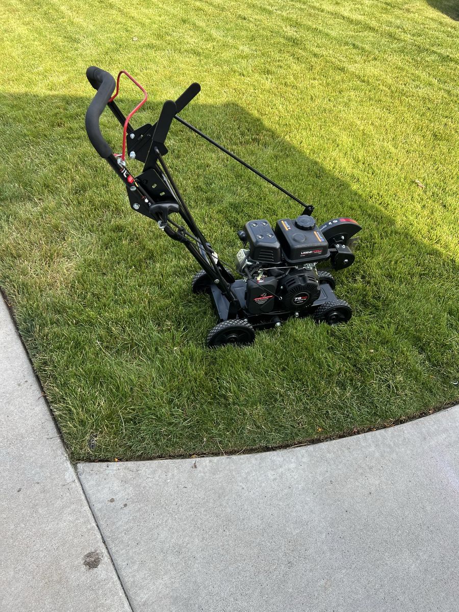 Legend Force 79cc 4-Cycle Gas Walk-Behind Lawn Edger with Adjustable Depth