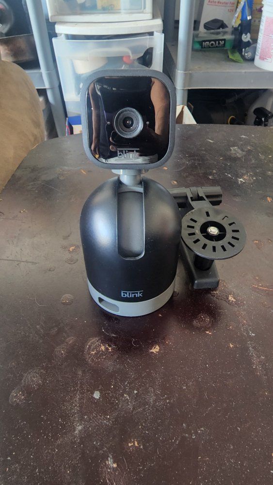 Blink Mini 2-Way Audio Security Camera with Pan-Tilt Mount (Black)