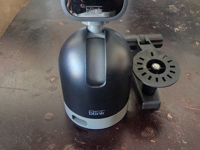 Blink Mini 2-Way Audio Security Camera with Pan-Tilt Mount (Black)