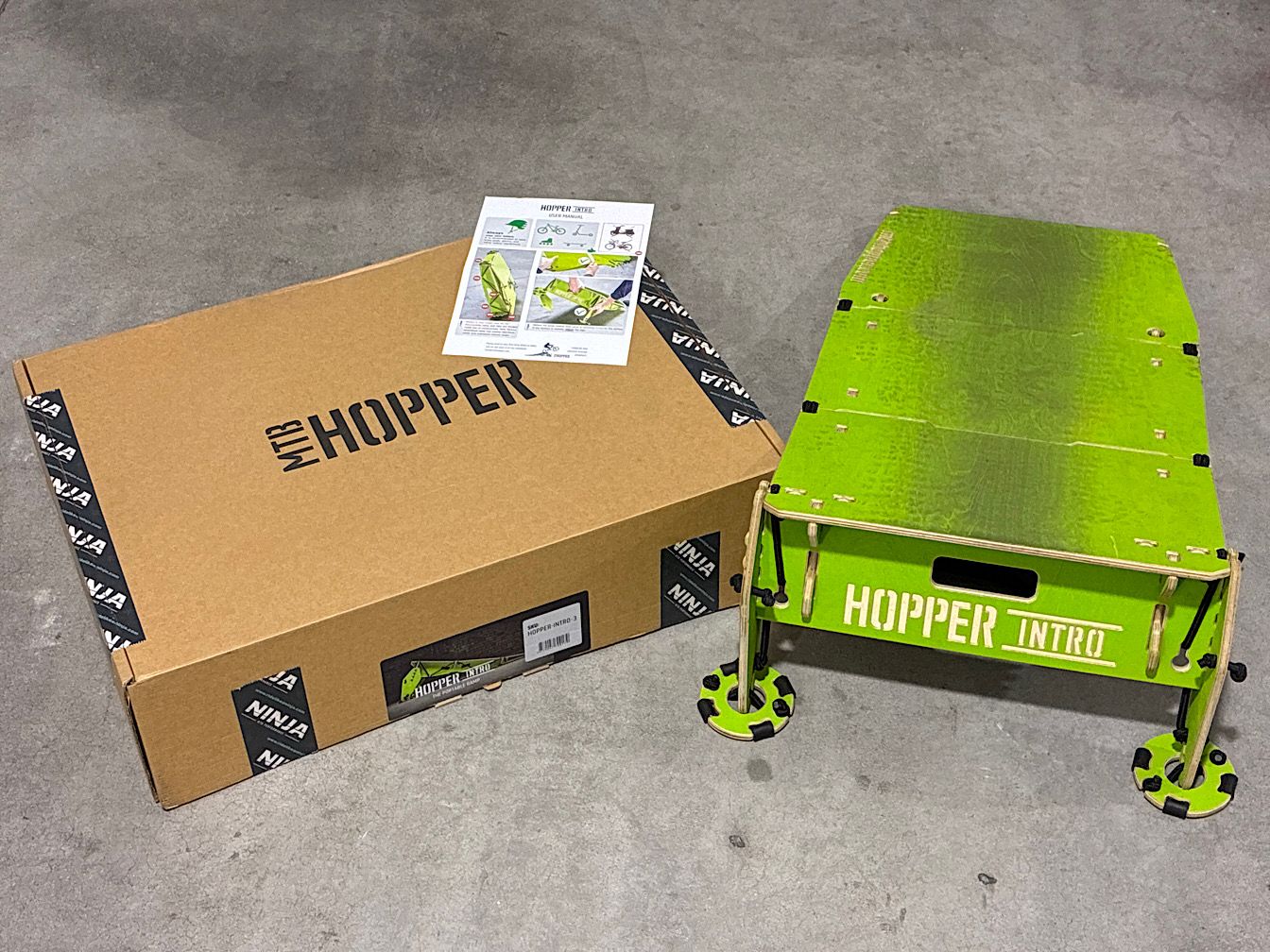 Ninja / MTB Hopper INTRO jump / ramp