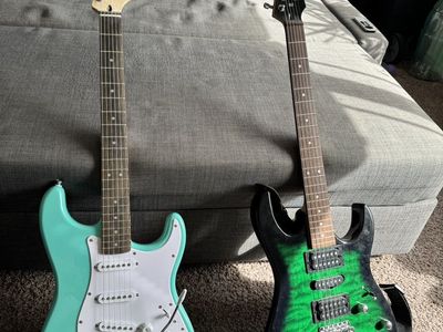 Ibanez for $230 Fender Stratocaster for $250