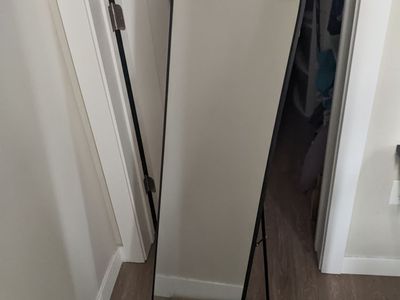 Standing Mirror, rounded top