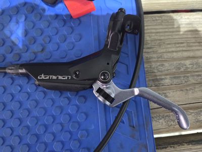 Hayes Dominion A4 Disc Brake Front & Rear with 180mm Rotors Mountain Bike