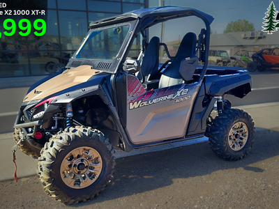 Used 2024 Yamaha Wolverine X2 1000 XT-R | 777 Miles | Winch, Roof & Windshield