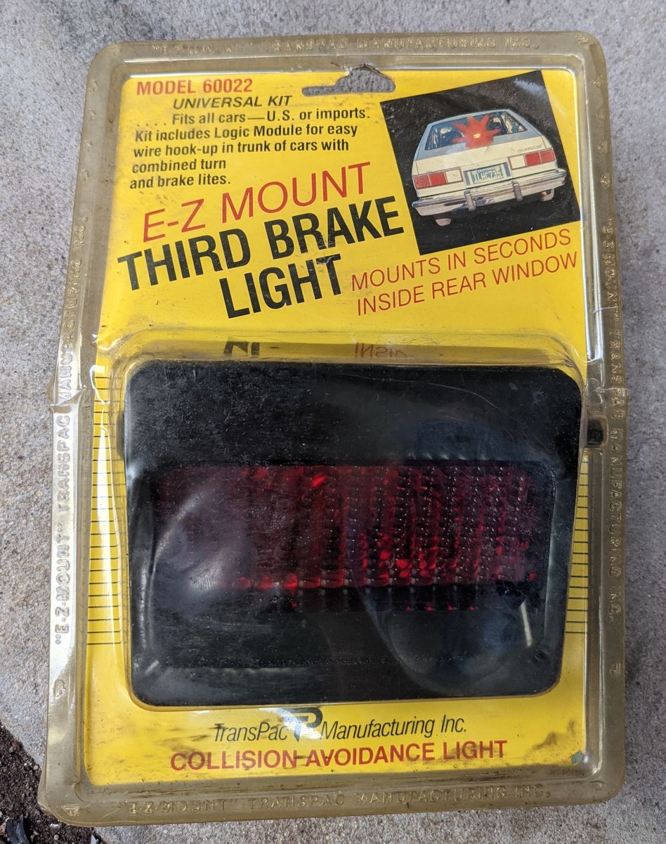 Vintage TransPac Third Brake Light