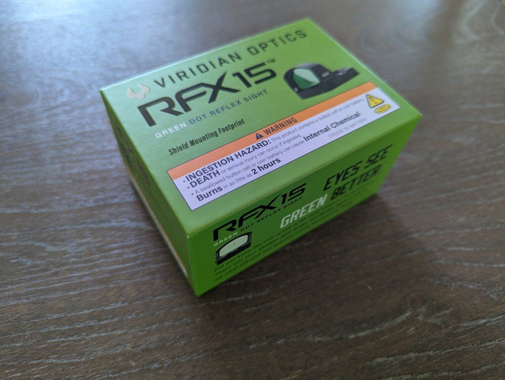 Veridian RFX15 Red Dot (Green)