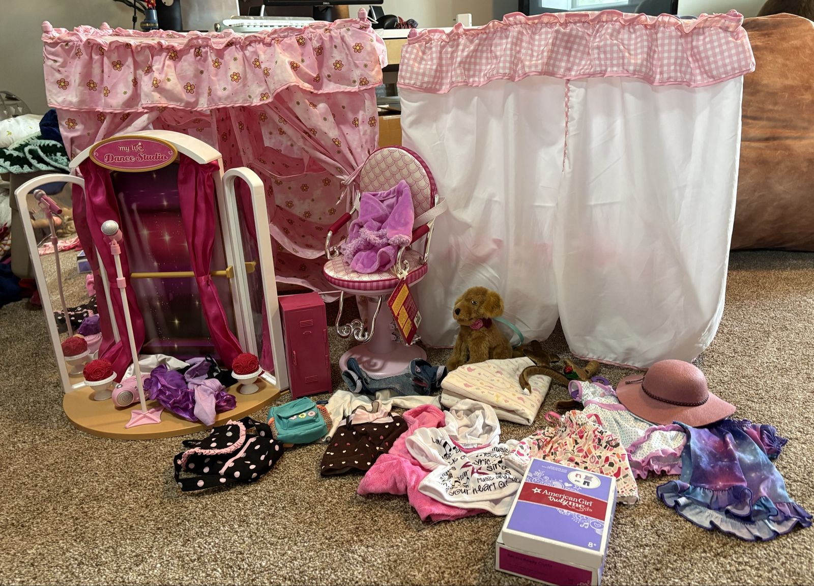 American Girl Doll Accessories and Bed