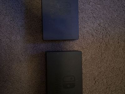 Nintendo Switch Dock (2-Pack) - Original Black Docks for Nintendo Switch Console