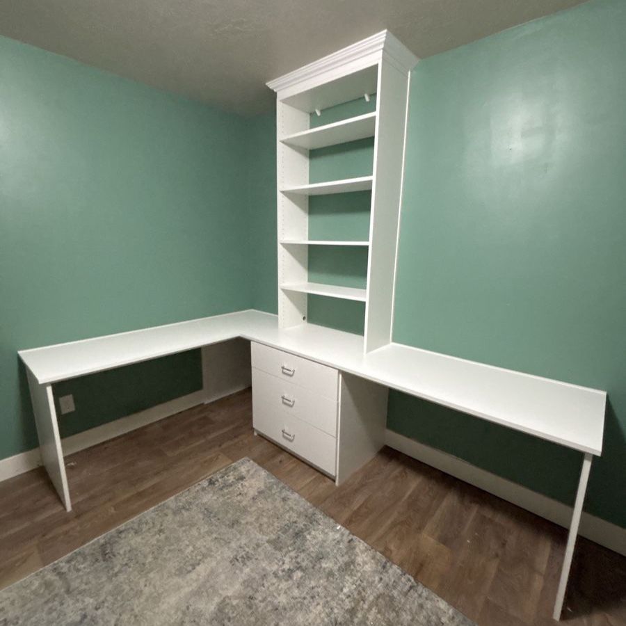 Free Built-In Desks/Shelving