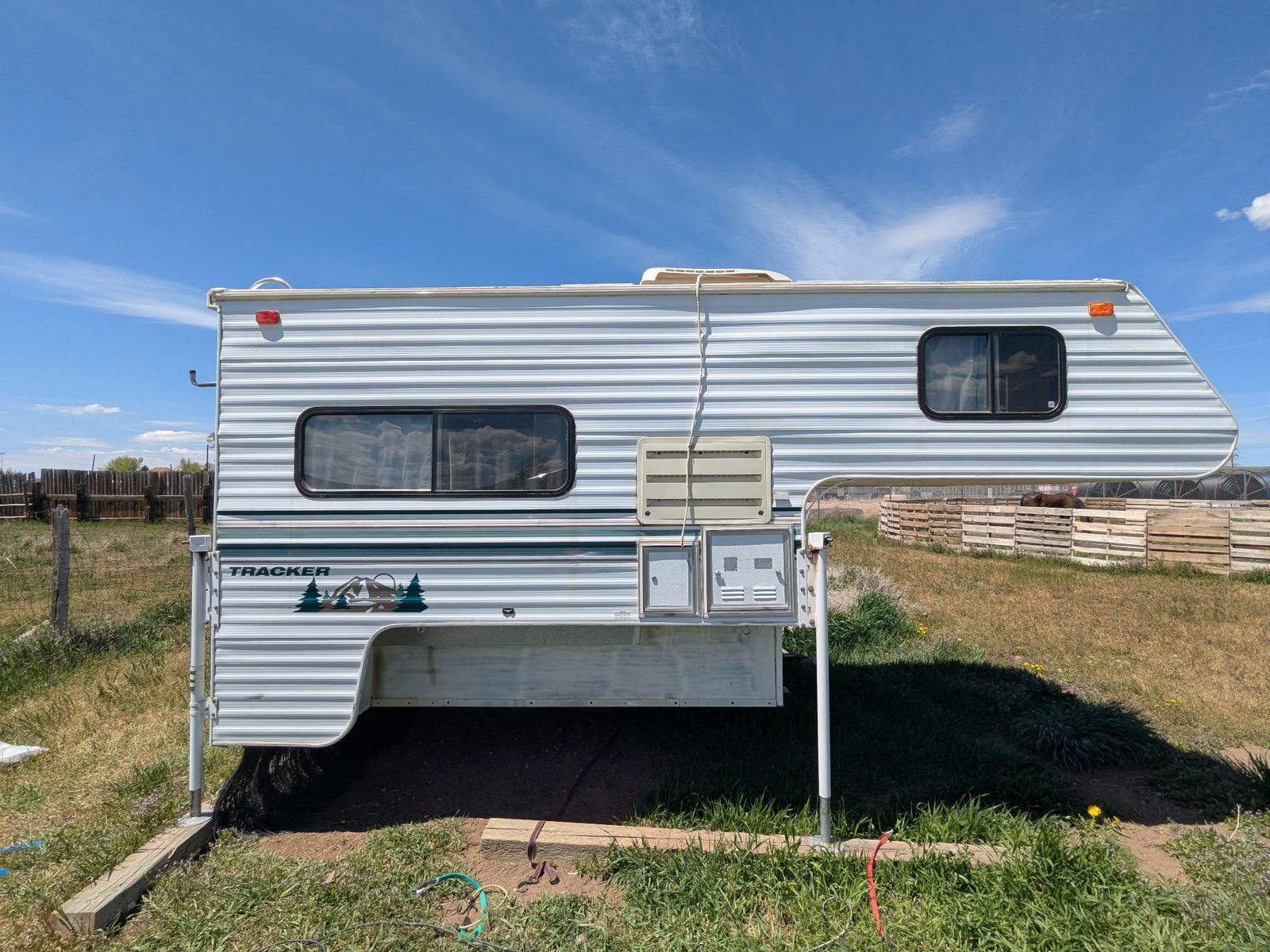 98 Tracker truck bed camper.