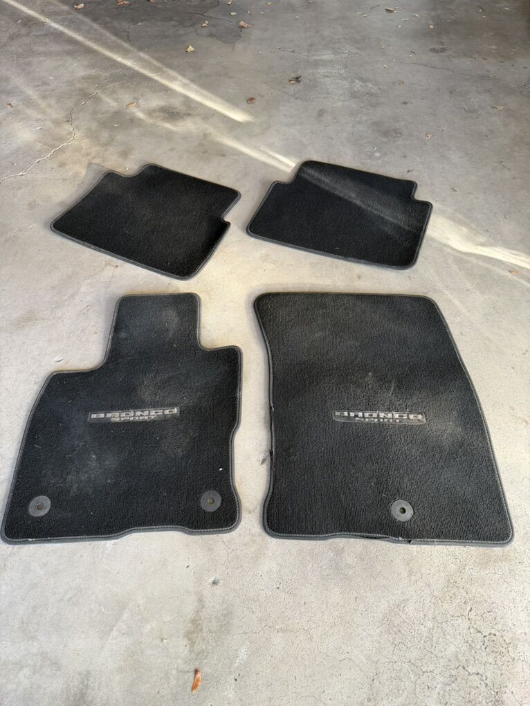 Bronco Sport Floor Mats