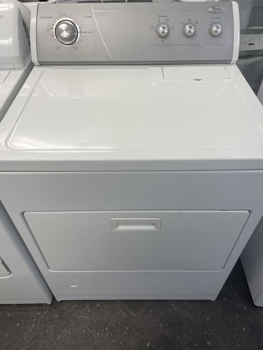 Whirlpool Electric Dryer, Super Capacity, Clean, With 30 Day Warranty!