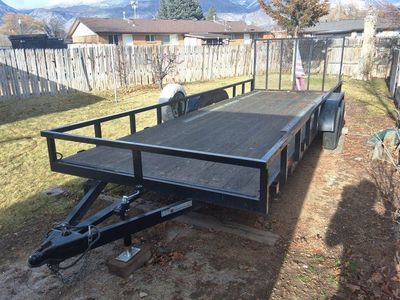 2021 7x20 Workhorse utility trailer.