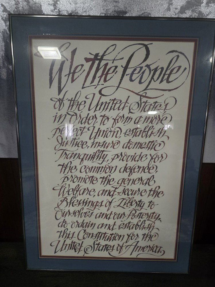 "We The People" Patriotic Art