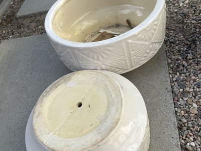 Planter Pots Modern White Vietnam Set