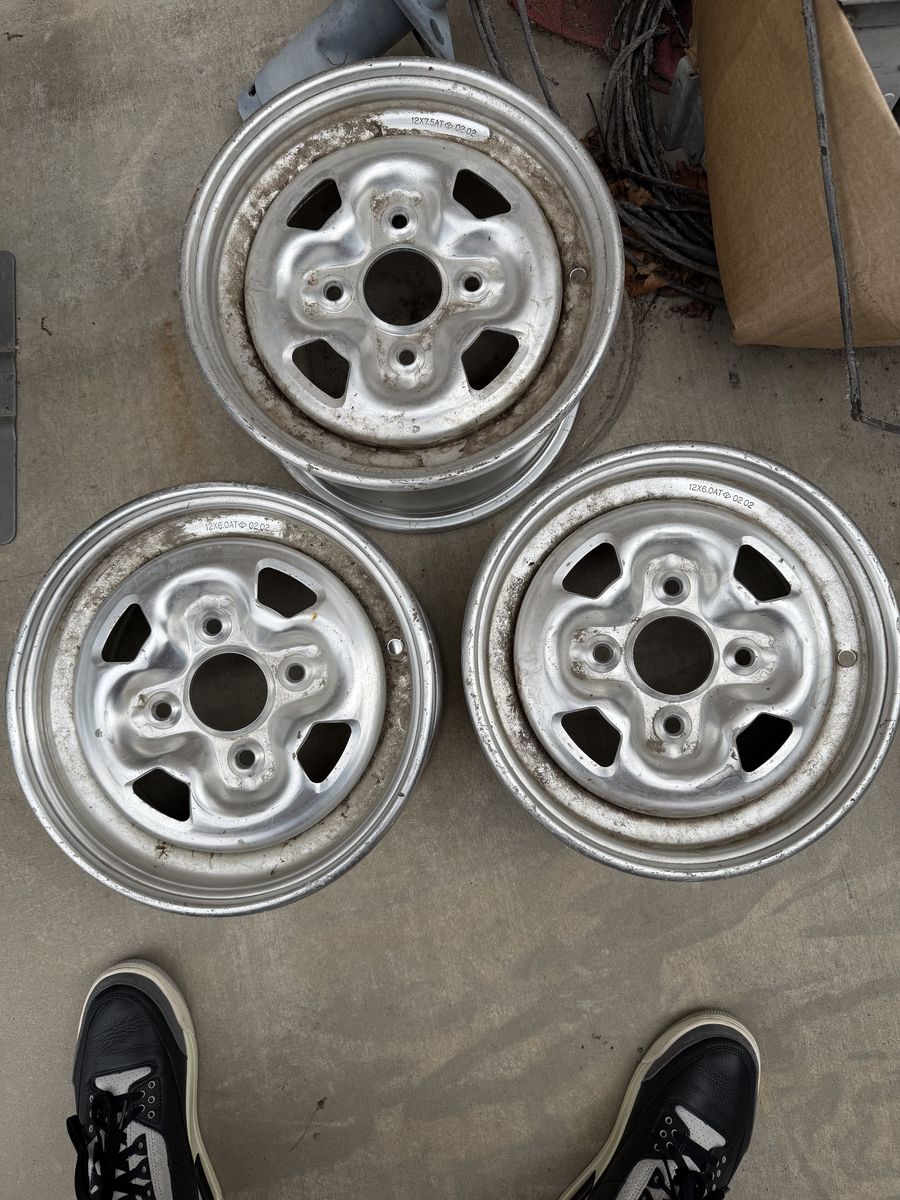 12 Aluminum Atv Wheels Great Shape