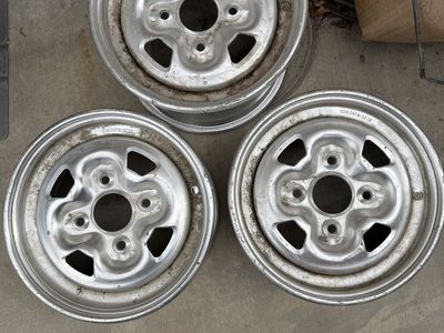 12 Aluminum Atv Wheels Great Shape