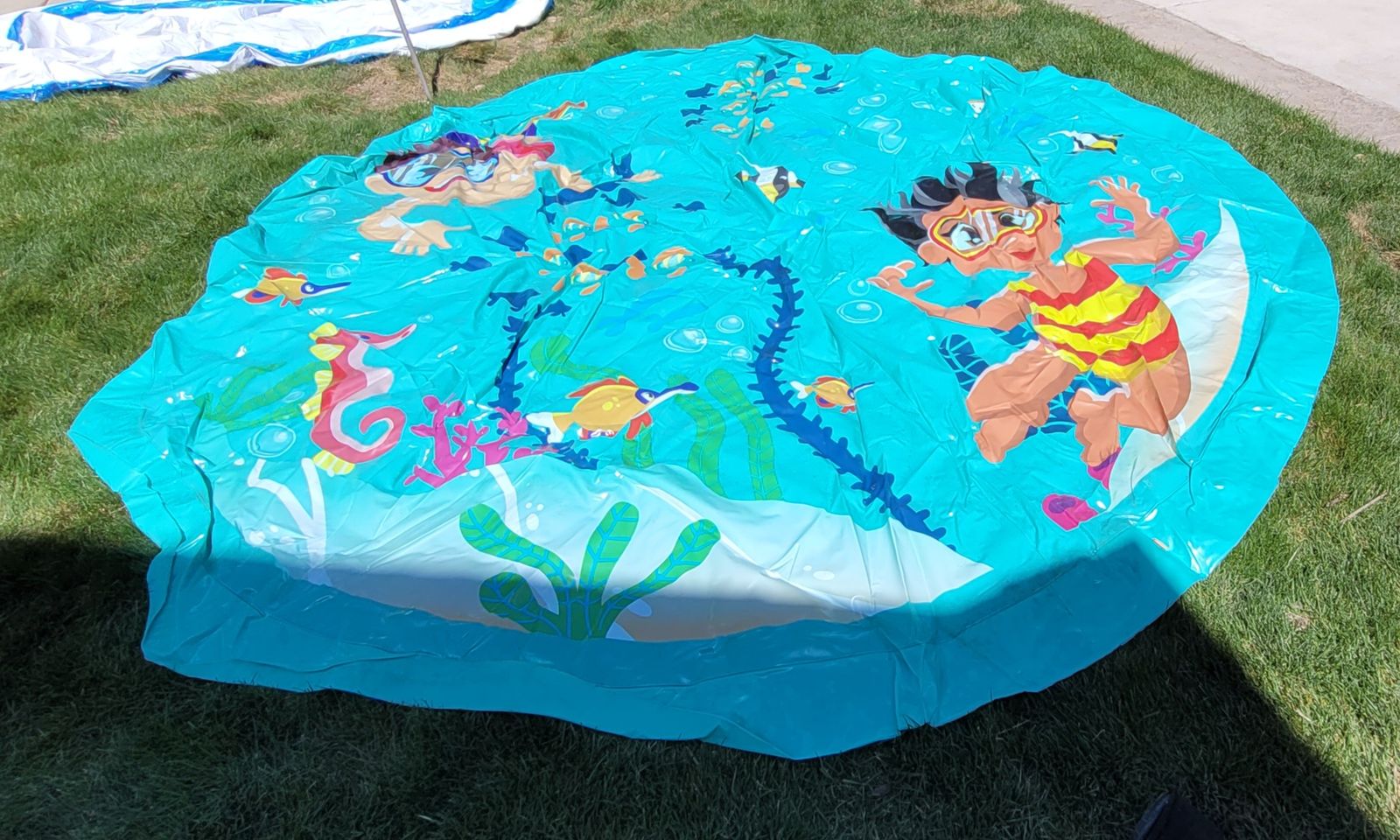 Like new large Splash pad/lily pad