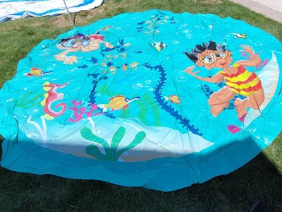 Like new large Splash pad/lily pad