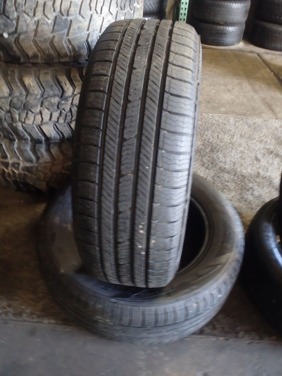 235/60R18 NOKIAN TYRES ONE PAIR OF TWO USED TIRES