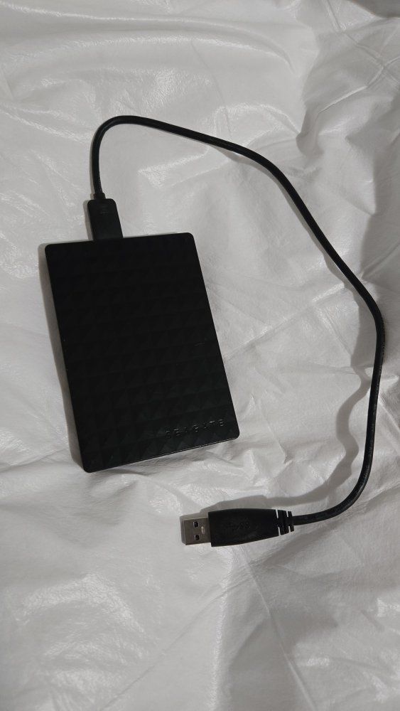 Seagate 1TB Portable External Hard Drive USB 3.0, Black, Slim & Compact Design