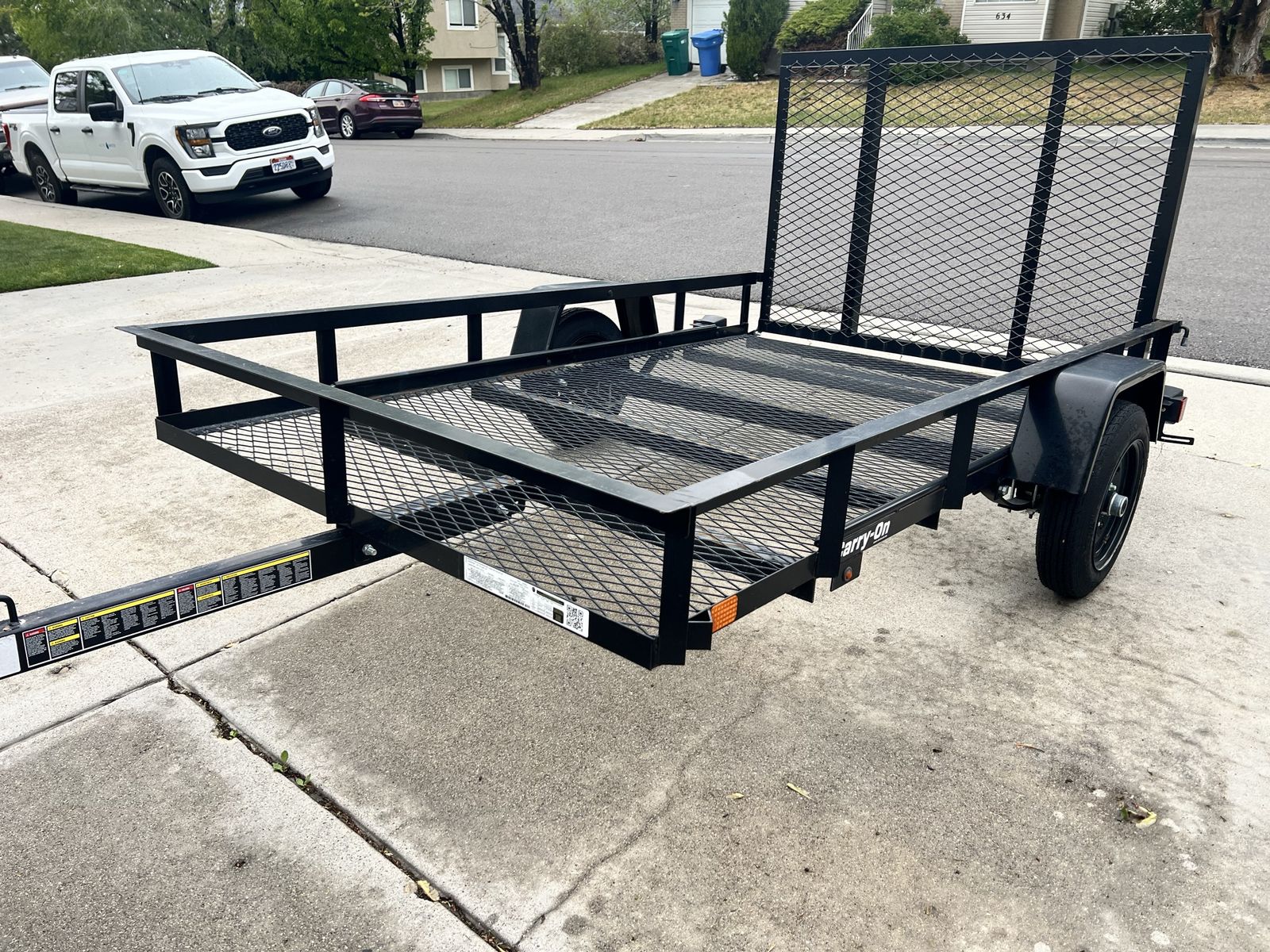 2024 5x8 Carry- On utility trailer