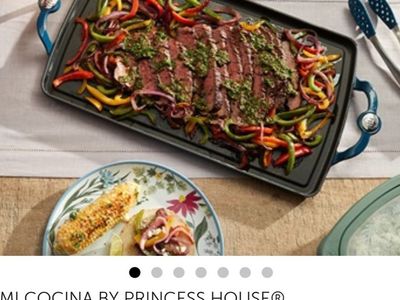 New Princess House Cast Iron Double Comal