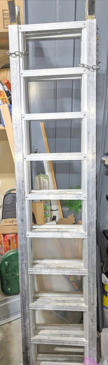 Aluminum tri fold ramps