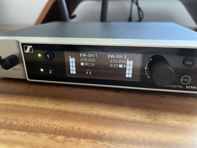 Sennheiser EW-DX SK/SKM-S Base Set Combo Wireless Handheld and Bodypack Transmitter System