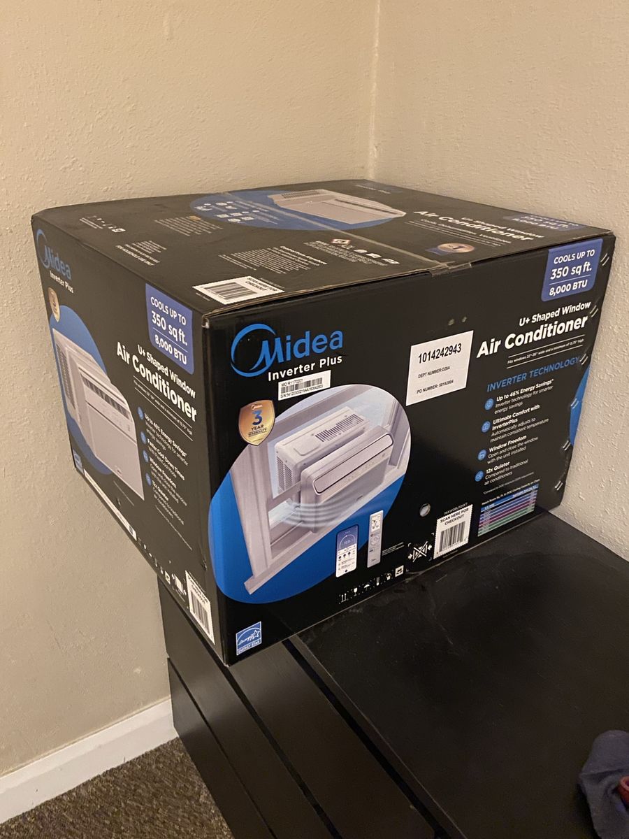 Midea Inverter Plus 8000 BTU window unit