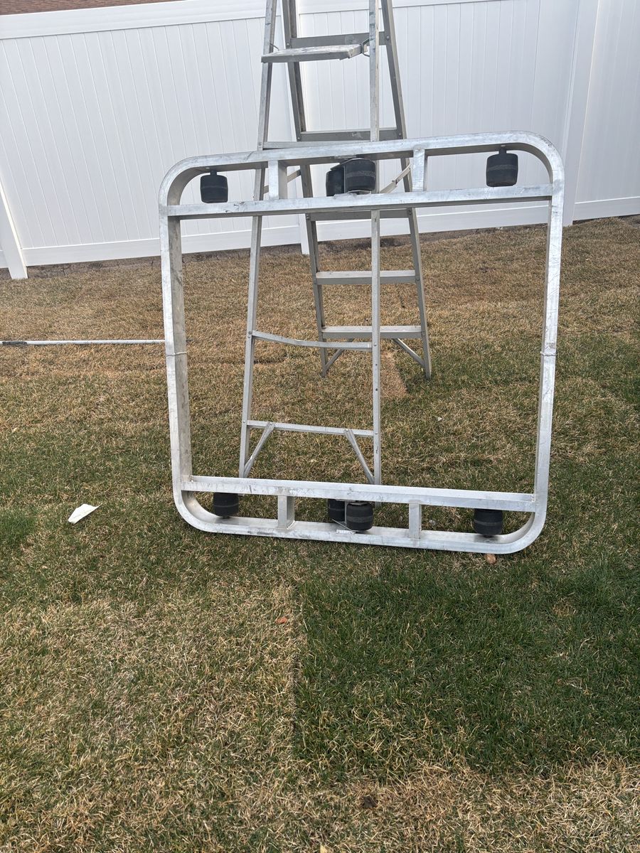 %+ Wagliner Pallet Dolly 4 feet x 4 feet 624-5463 48 inches x 48 inches