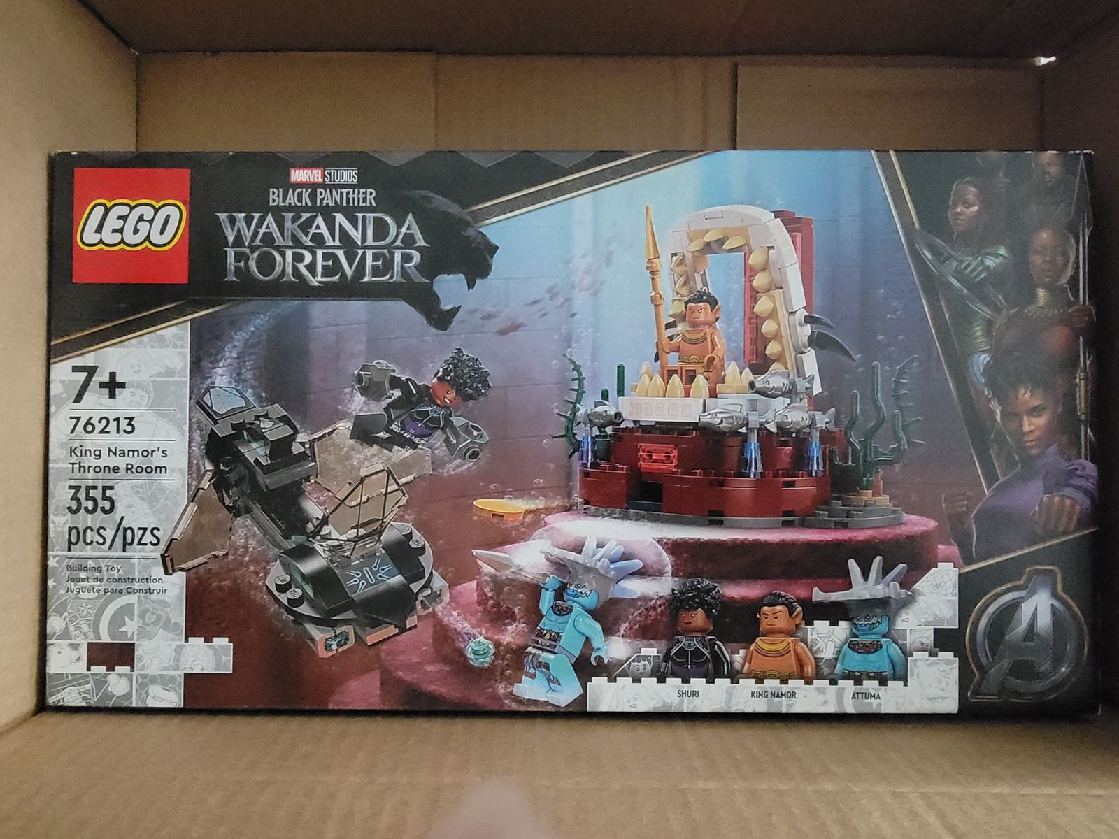 LEGO 76213 Super Heroes: King Namor's Throne Room