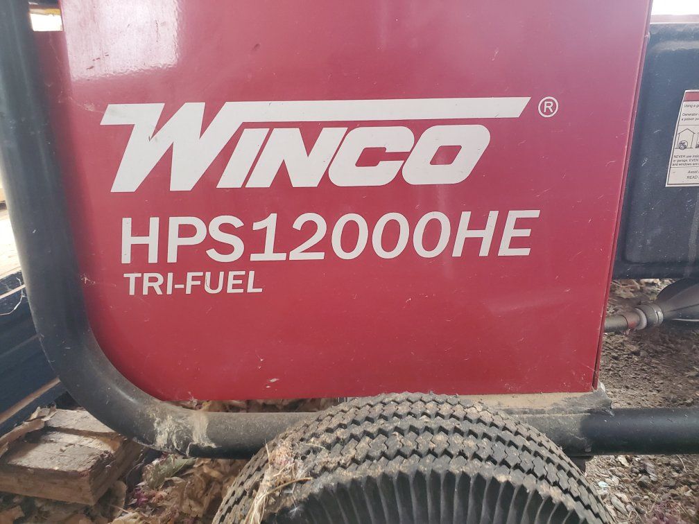 winco has 12000 he tri fuel generator
