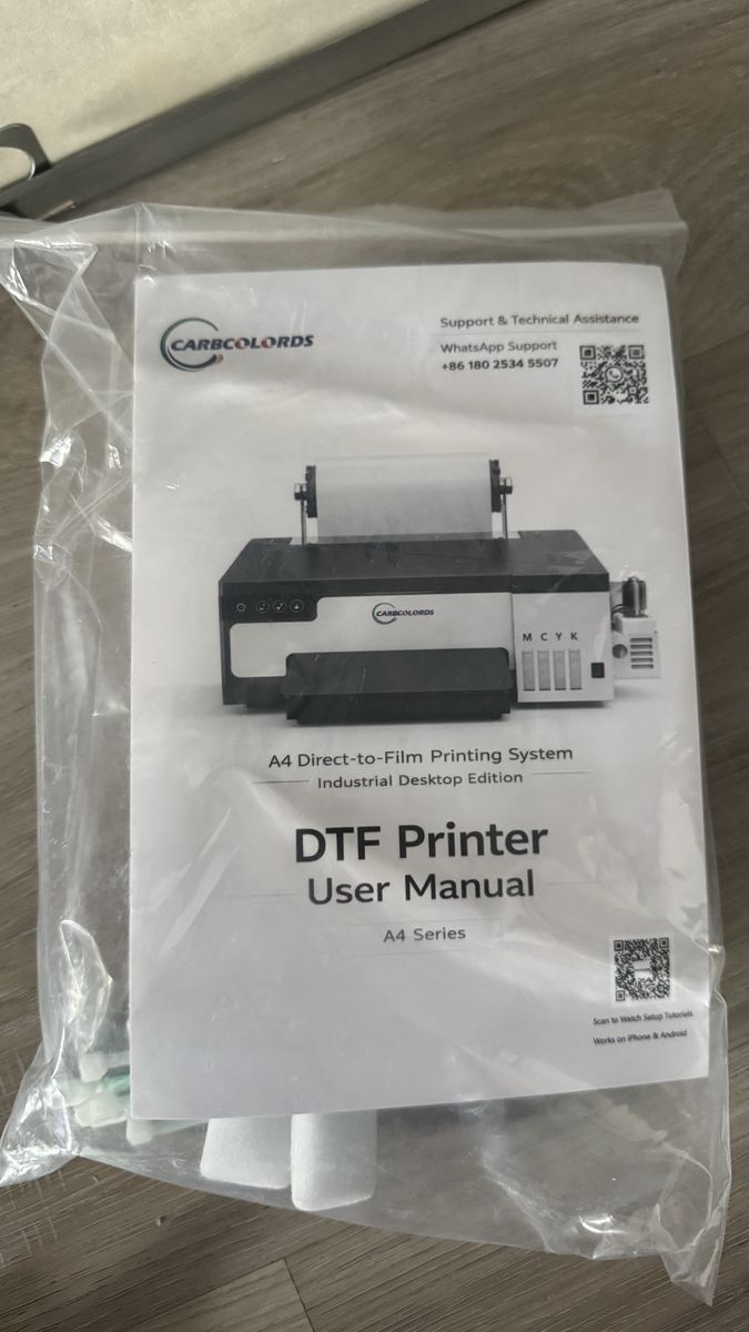 A4 DTF Printer with Oven Starter Bundle( brand new)