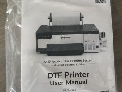 A4 DTF Printer with Oven Starter Bundle( brand new)