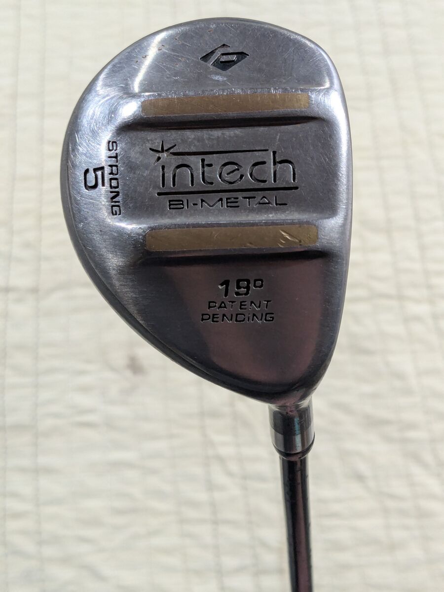 5 Wood club with Intech Bimetal 19 degree head and Control Ti62 Intermediate Flex Shaft