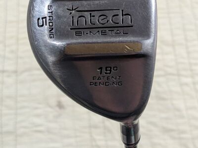 5 Wood club with Intech Bimetal 19 degree head and Control Ti62 Intermediate Flex Shaft