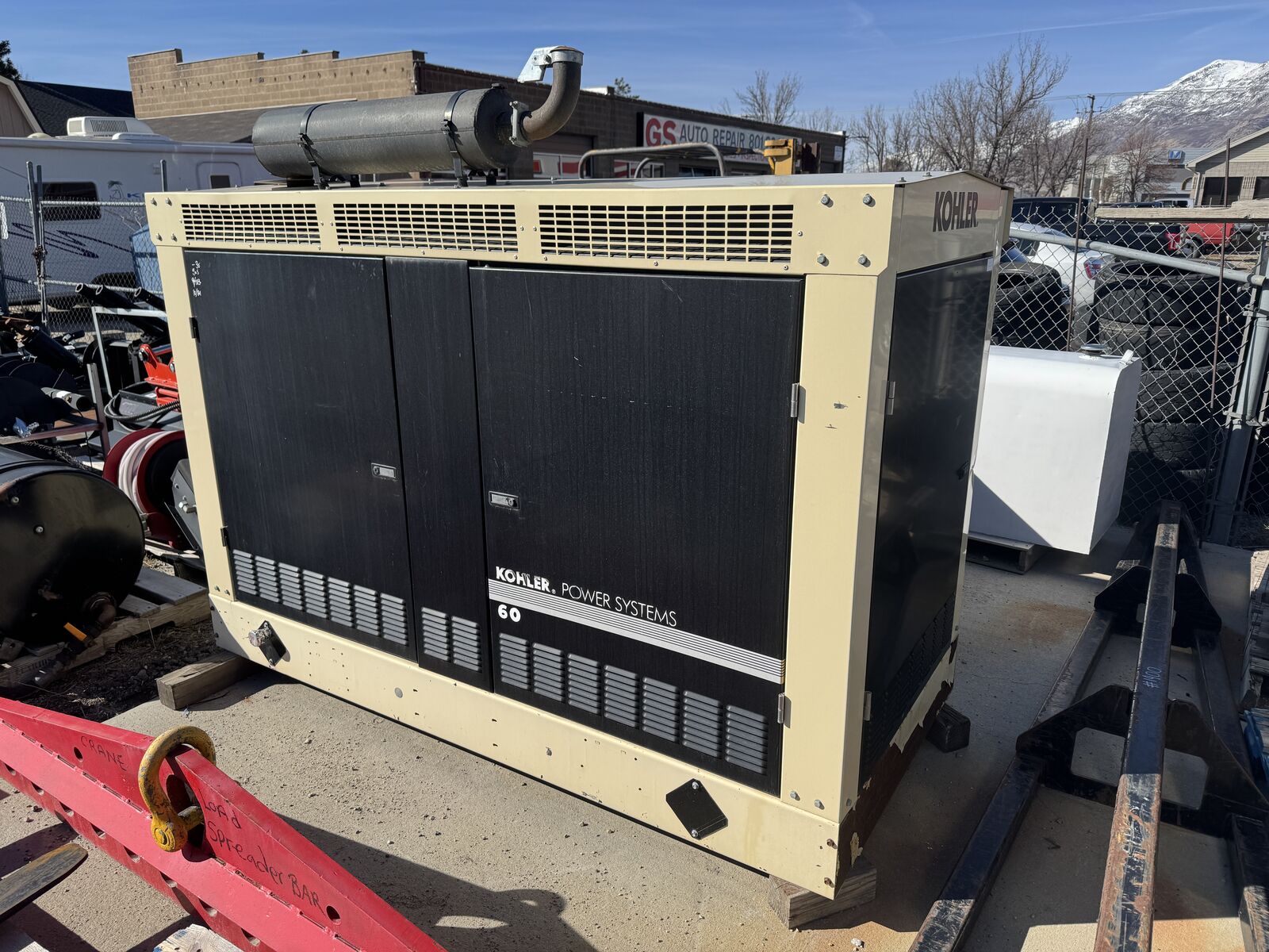 Generator Kohler 54 KW Propane / LPG Skid Mounted