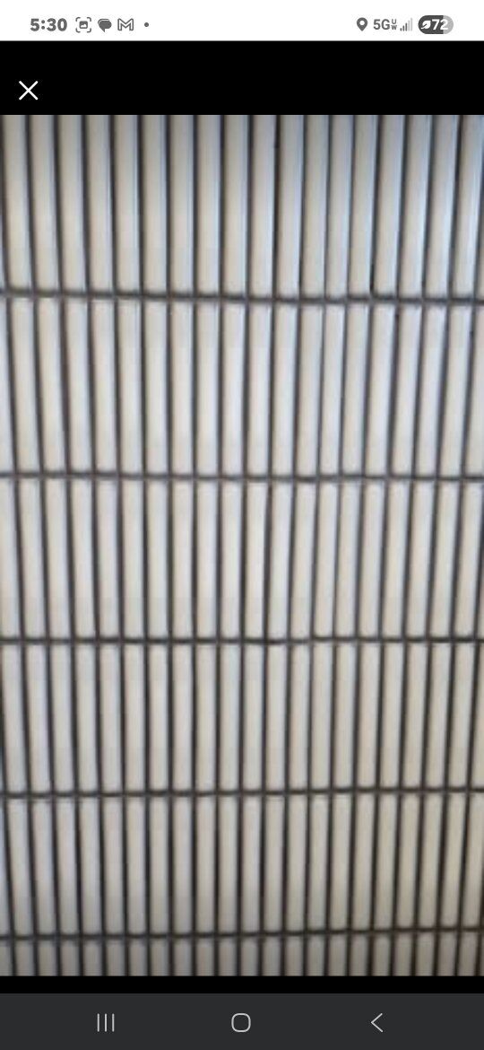 Tile Hulu Series: White Band Porcelain White 
Tile