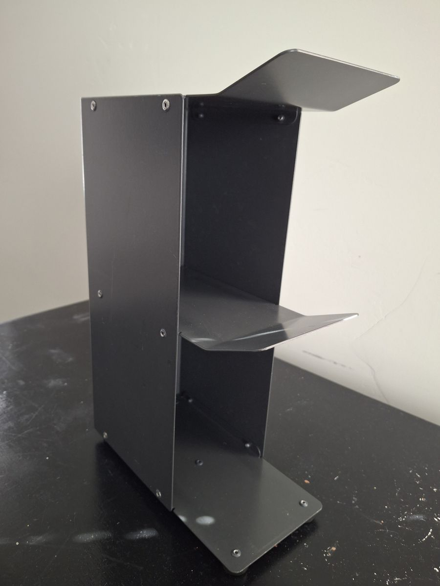 2-Tier Metal Organizer, Commercial Cafe Countertop Display Stand