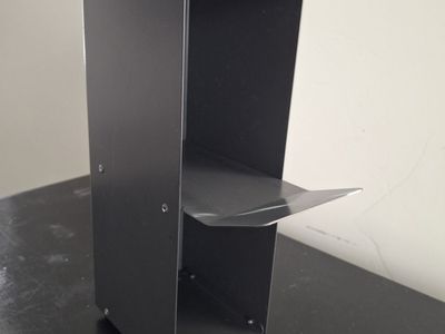 2-Tier Metal Organizer, Commercial Cafe Countertop Display Stand