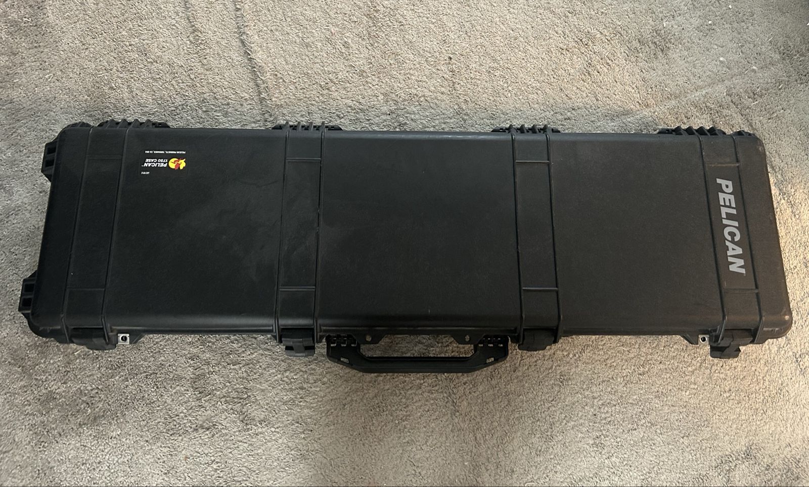 Pelican 1750 Case, Black - Durable Hard Case for Protection & Storage