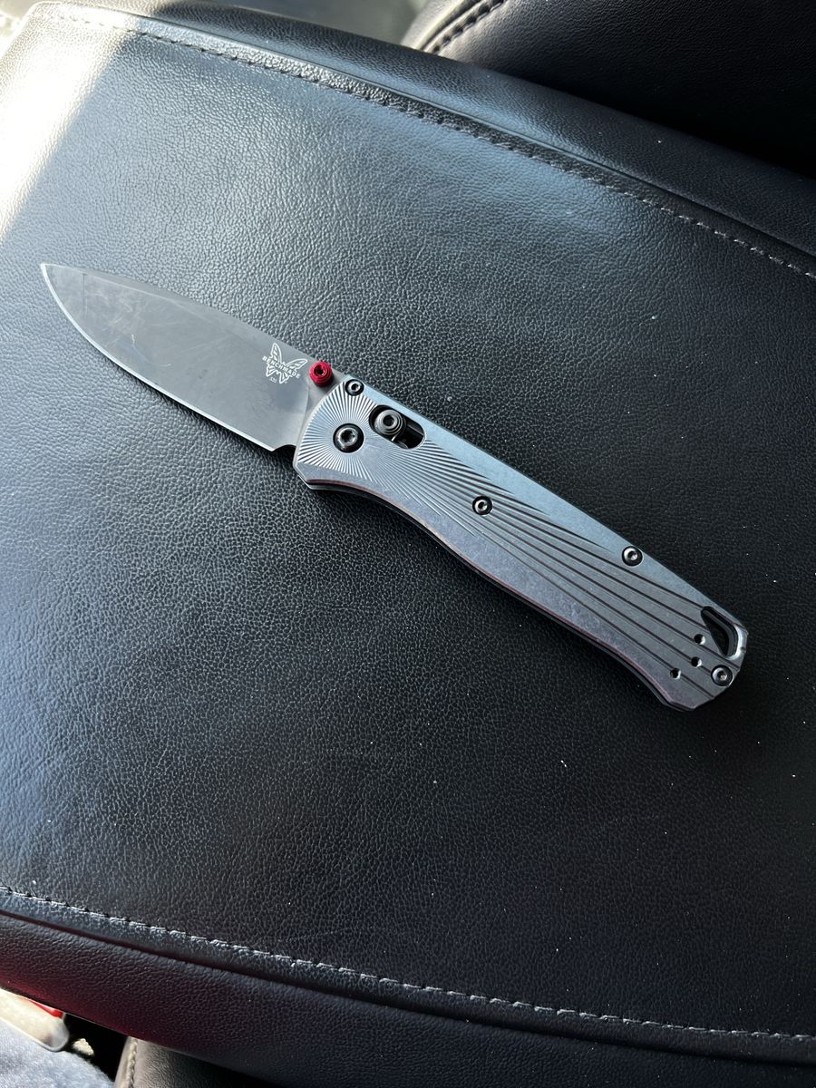 Benchmade 535-4 Bugout Folding Knife M390 Steel Aluminum Handles