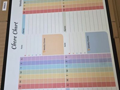 Chores Whiteboard