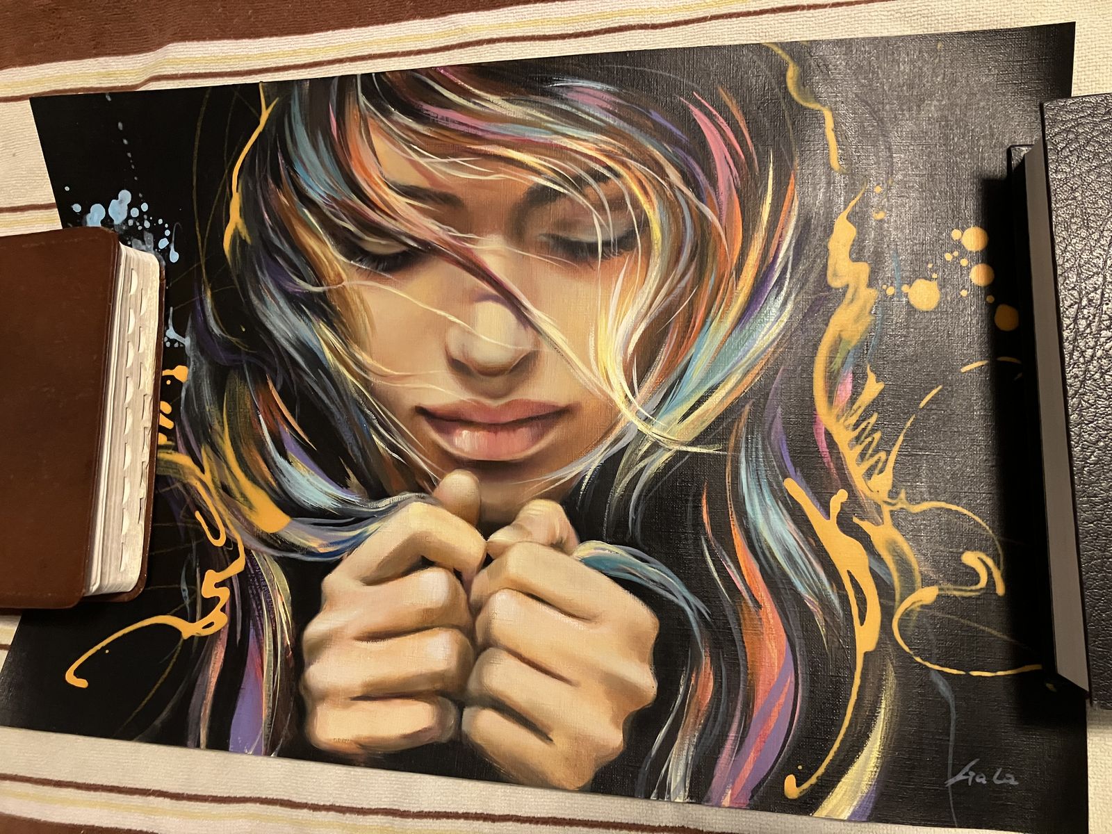 29 woman portrait painting ART