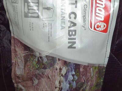 Coleman instant cabin 60sec. 6-man tent