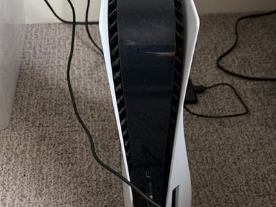 PS5 Disc Version W/ Controller, Charging Station and Games