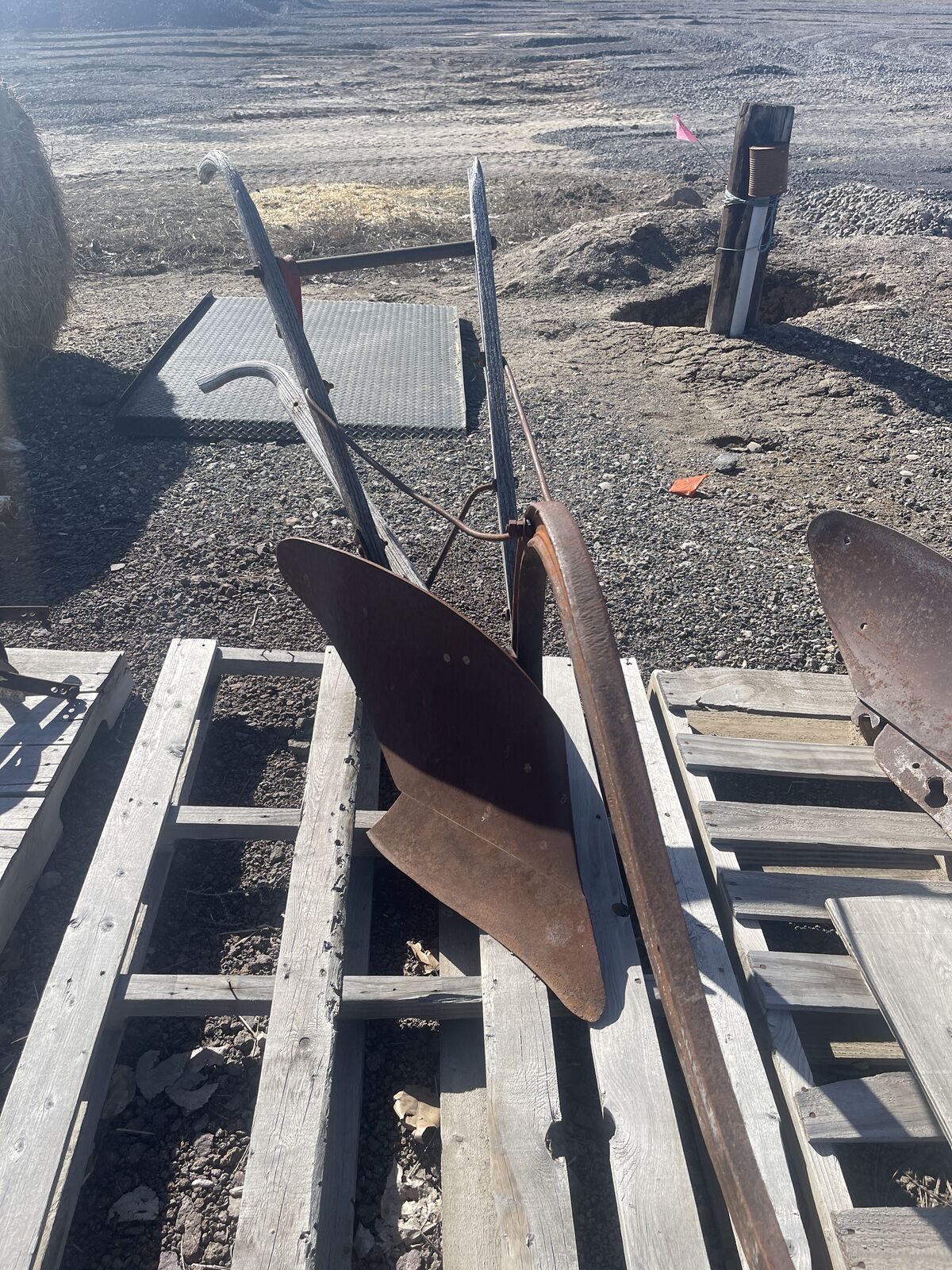Antique Two Handle Bottom Plow