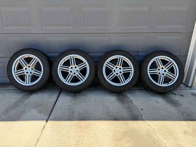 Set of 4 Porsche OEM 19" Wheels with Pirelli Scorpion Tires